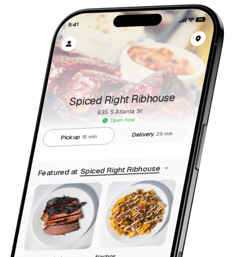 Spiced Right Ribhouse app preview